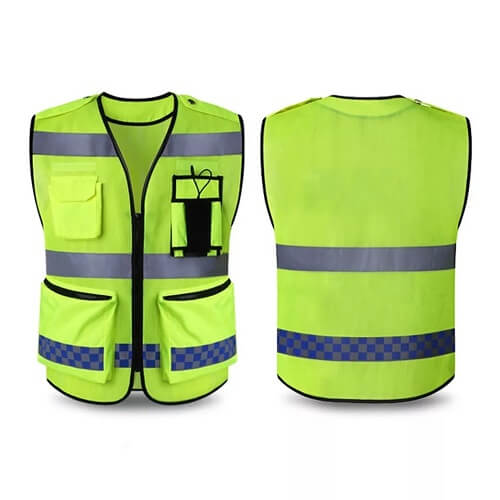 safety vest with company logo