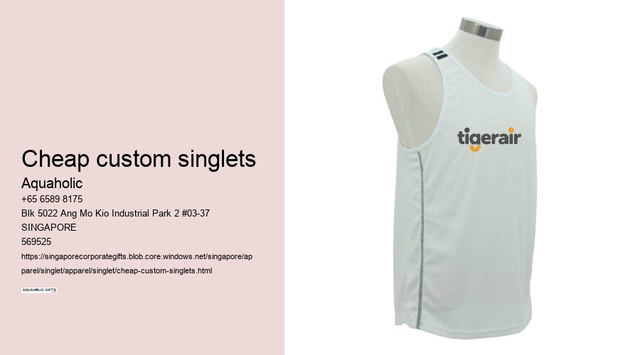 cheap custom singlets