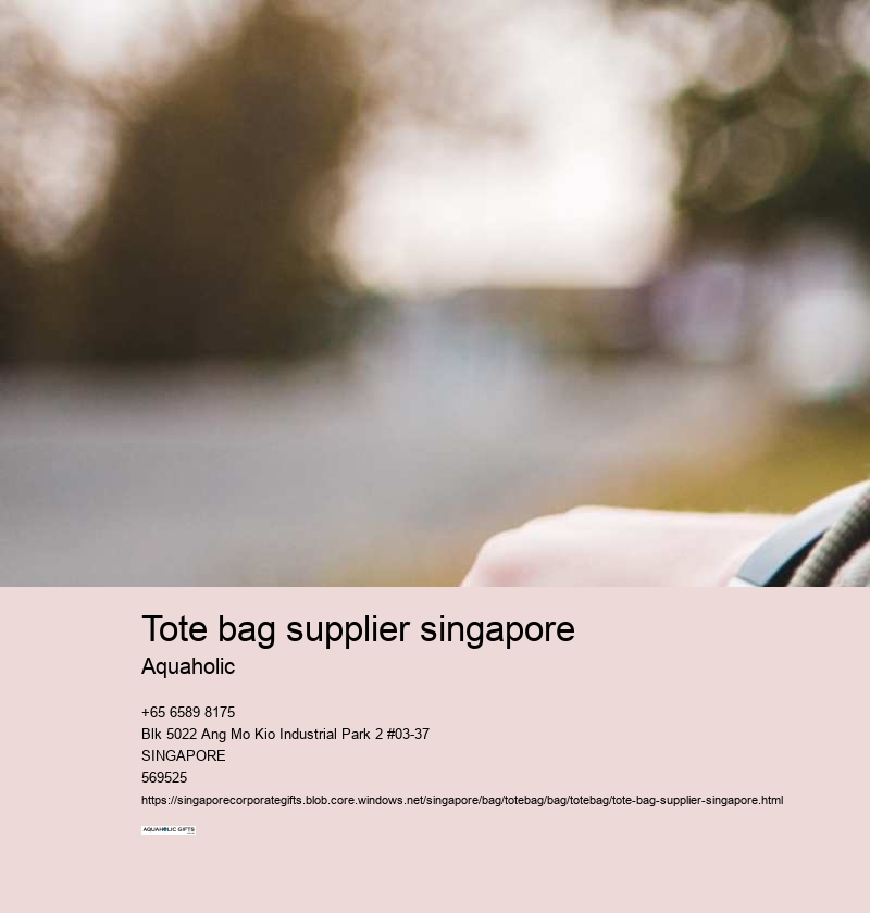 tote bag supplier singapore