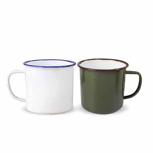 custom enamel coffee mugs