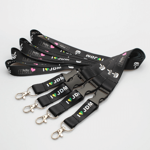 personalised retractable lanyard