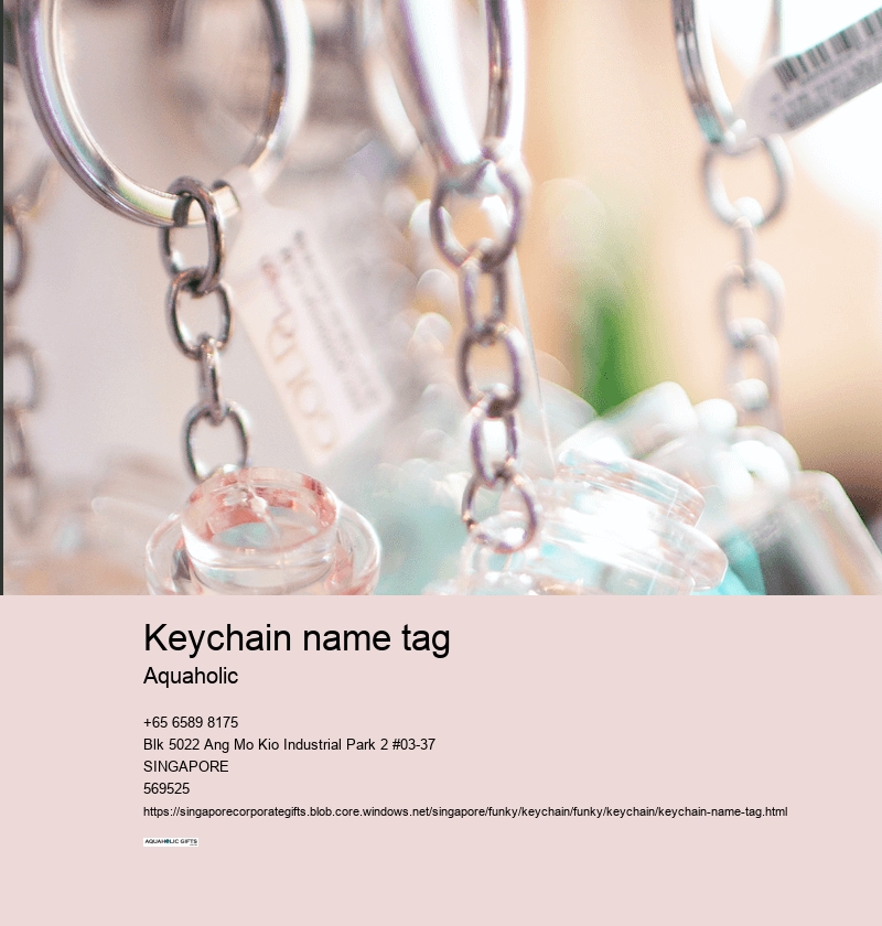 keychain name tag