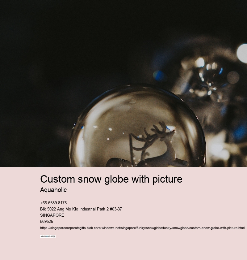 custom snow globe with picture