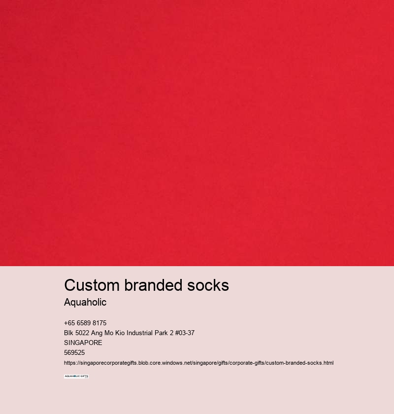 custom branded socks