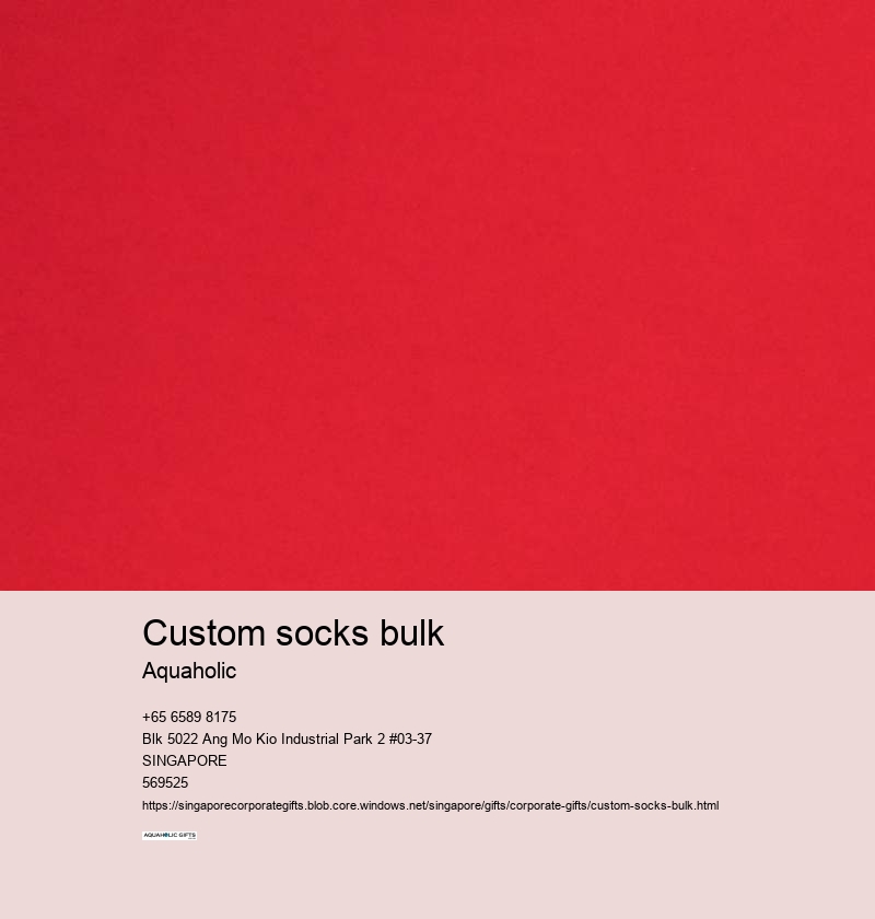 custom socks bulk