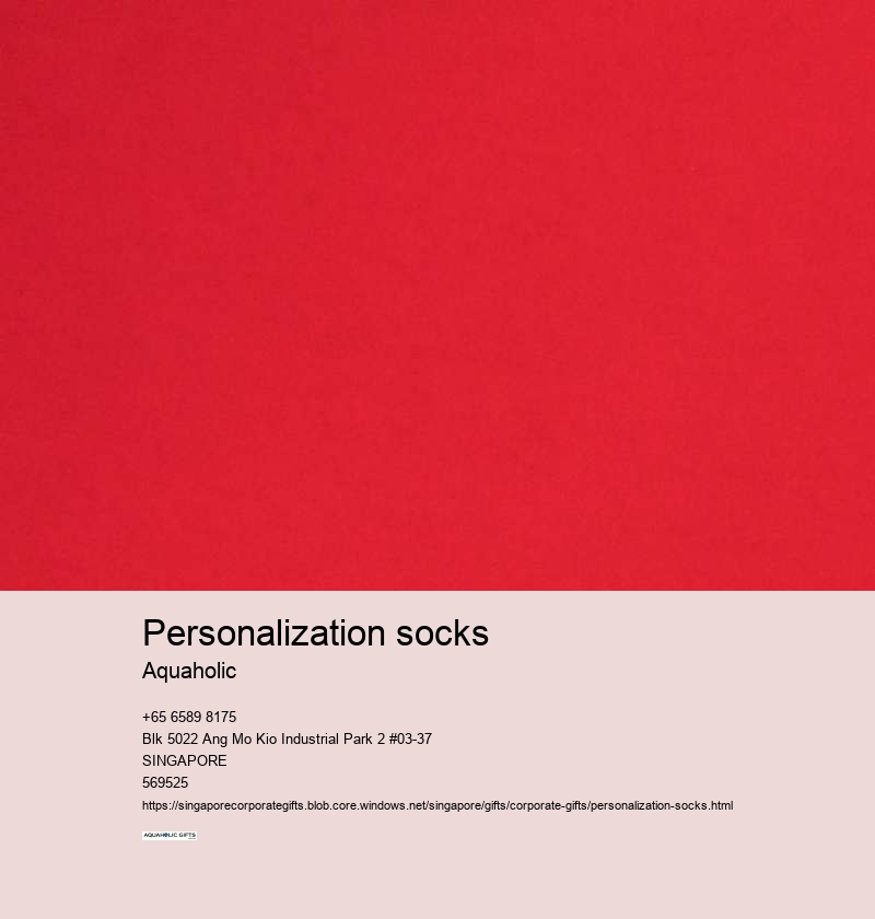 personalization socks