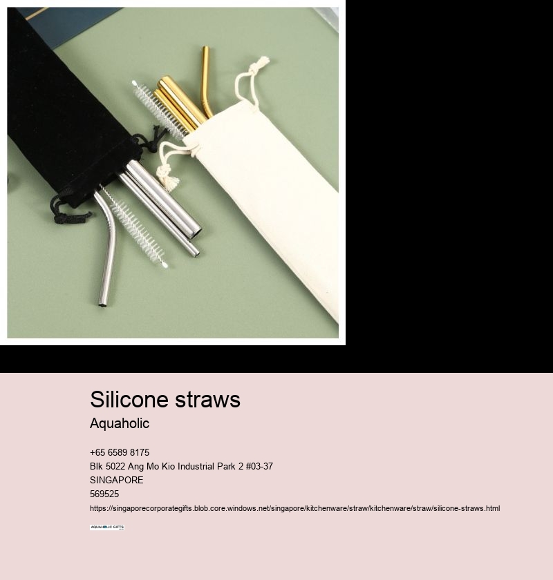 silicone straws
