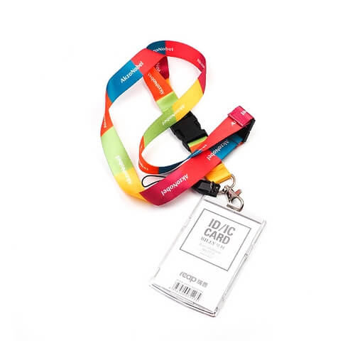 company lanyards and badge holders